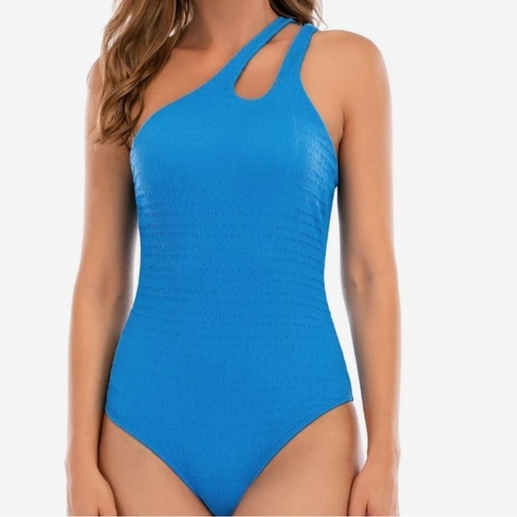 Lucky Brand Other - NWT Lucky Brand Seersucker Asymmetrical One Piece